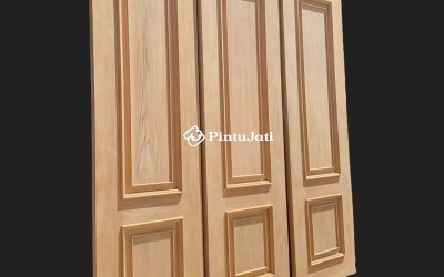 Pintu Kamar Minimalis Elegan Model Sepanjang Masa Panel Solid Tanpa Sambung