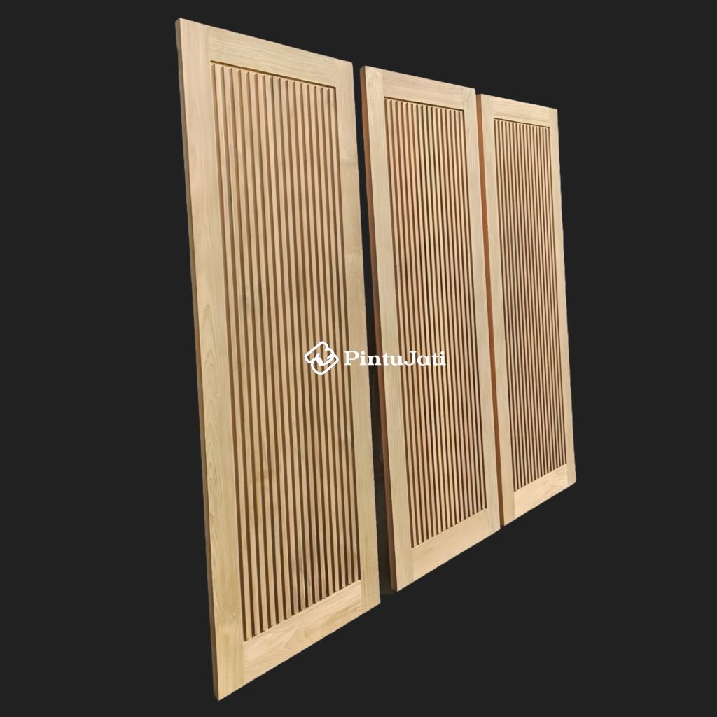 Pintu Minimalis Lis Lurus Model Modern Terkini