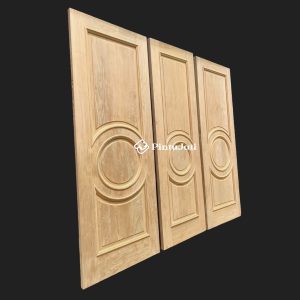 Pintu Kamar Tidur Minimalis Panel Tengah Bundar