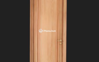 Pintu Jati Untuk Kamar Model Minimalis Panel Blok Utuh