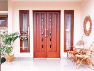 jenis pintu jati