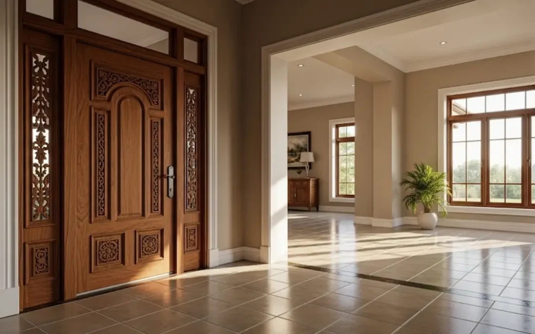 Pintu Jati Pakai Lantai Kayu atau Keramik, Mana yang Terbaik?