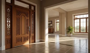 Pintu Jati Pakai Lantai Kayu atau Keramik, Mana yang Terbaik