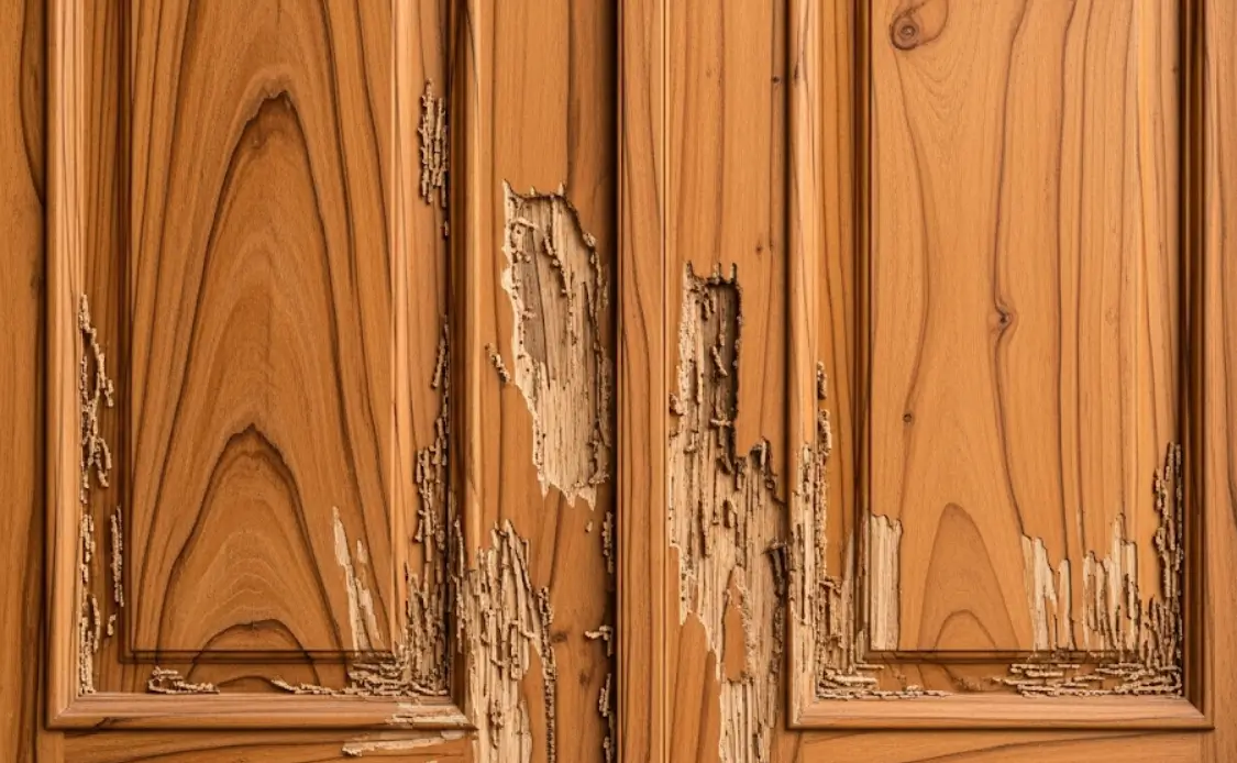 cara Mencegah dan Mengatasi Serangan Rayap pada Pintu Kayu Jati