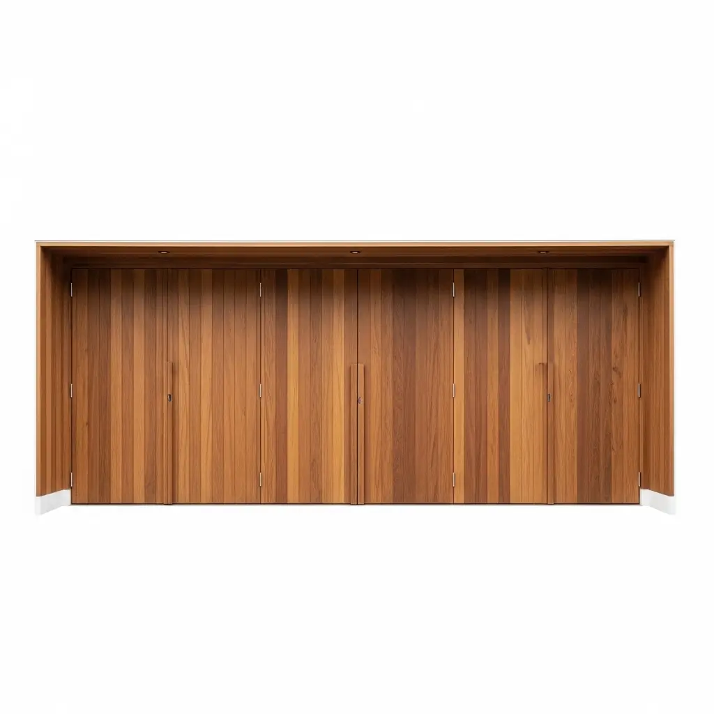 pintu jati garasi minimalis