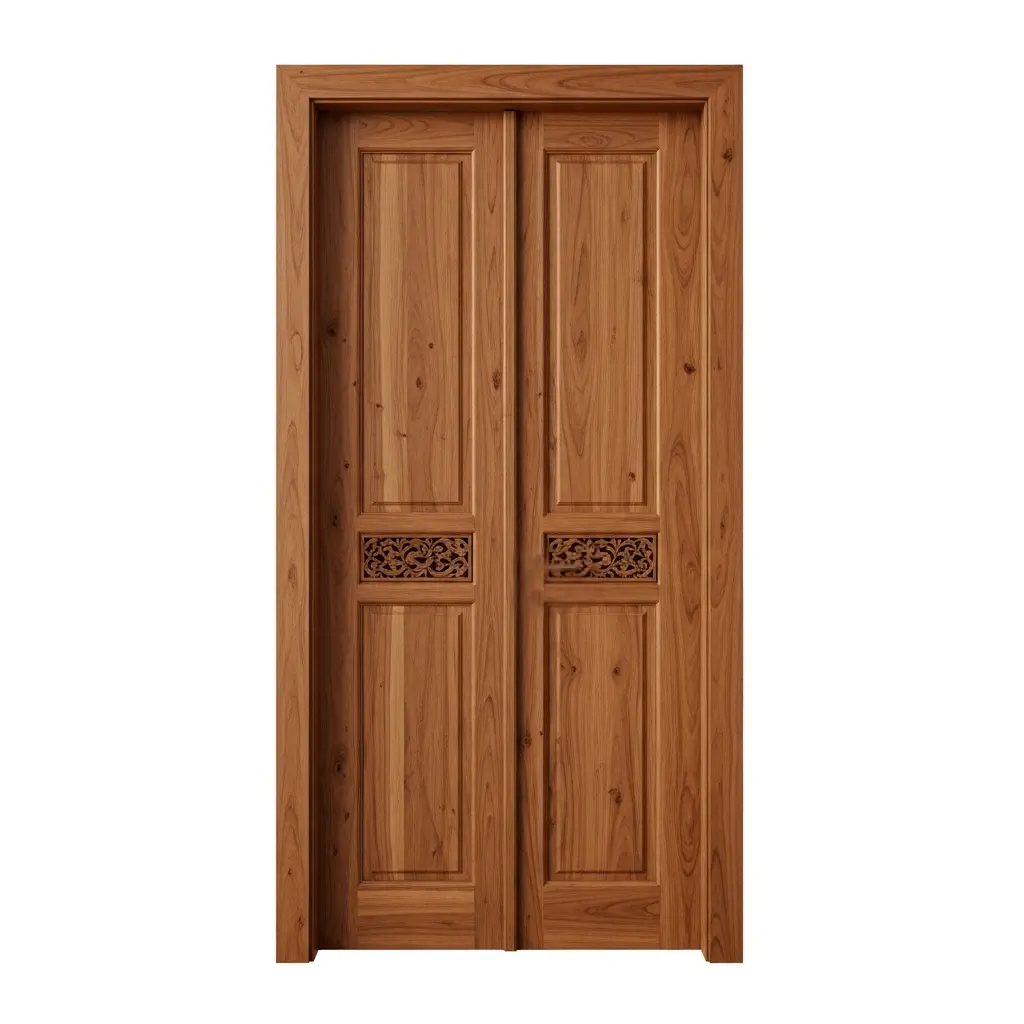 pintu jati kupu tarung minimalis mewah