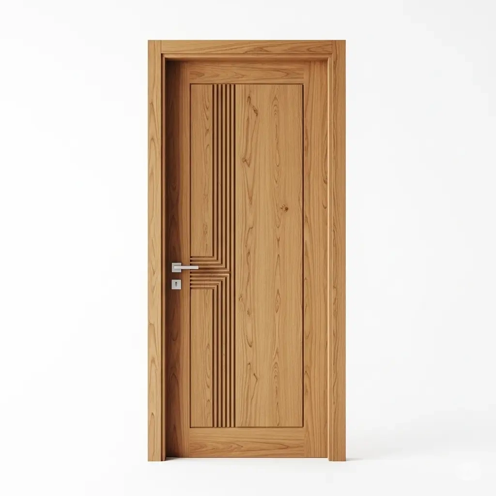 pintu jati minimalis modern