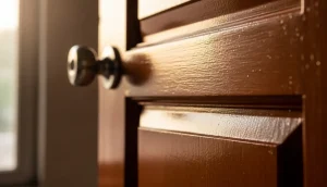 Cara menghilangkan bau cat atau pernis dari pintu jati baru