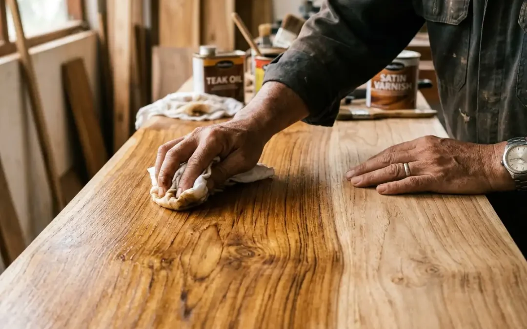 Finishing Furniture Kayu Jati
