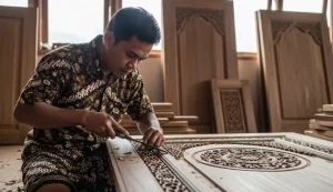 Reputasi Pengrajin Pintu Jati Jepara