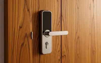 Cara Pemasangan Smart Lock pada Pintu Kayu Jati