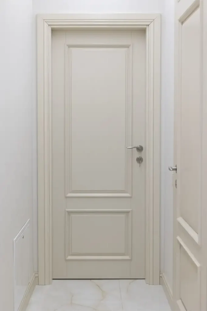 warna cat pintu jati Putih Tulang