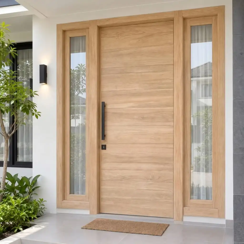 warna cat pintu jati Cokelat Muda