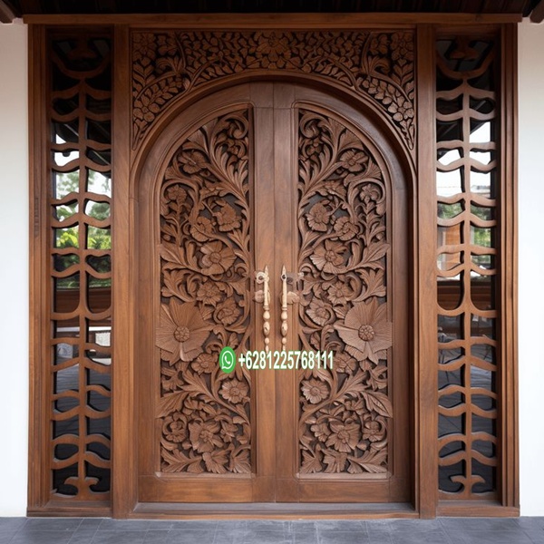 Pintu Jati Ukir