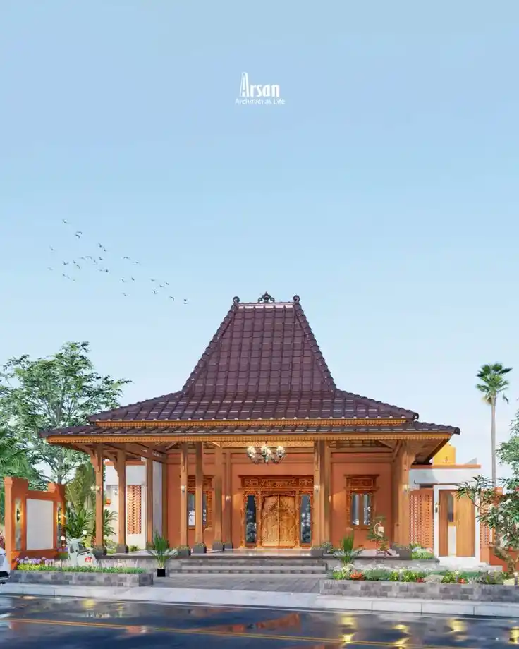 Penggunaan Kayu Jati dalam Arsitektur Rumah Adat Jawa (Joglo)